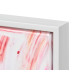 CUADRO LIENZO MARCO BLANCO AGUAS ROJAS 50X70 SURT2