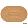 FELPUDO WELCOME MARRON 50X80CM