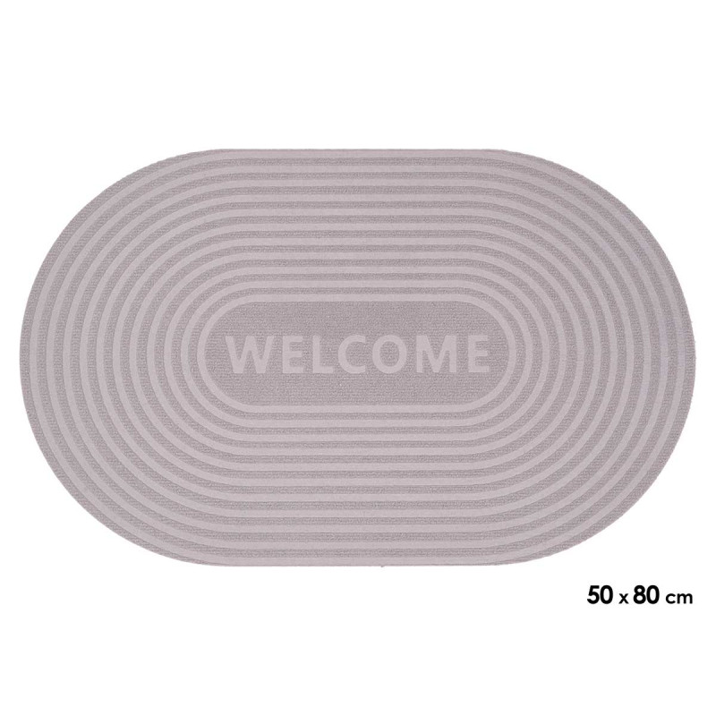 ZERBINO WELCOME GRIGIO 50X80CM