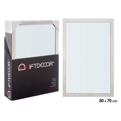 MIRROR SILVER 50 X 70 CM