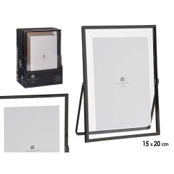 15X20CM BLACK METAL PHOTOFRAME 
