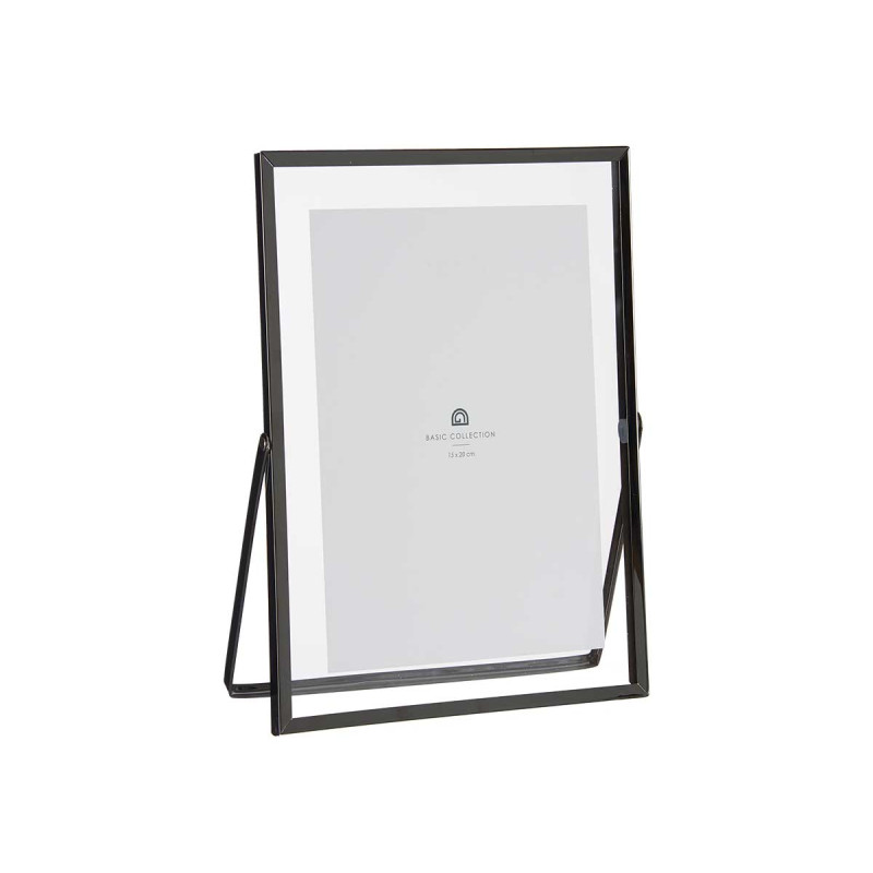 MOLDURA METAL PRETA 15X20CM 