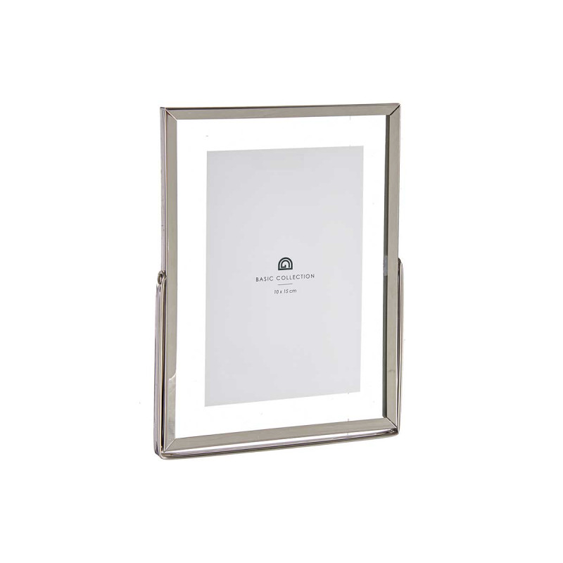 CADRE METAL ARGENT 10X15CM 