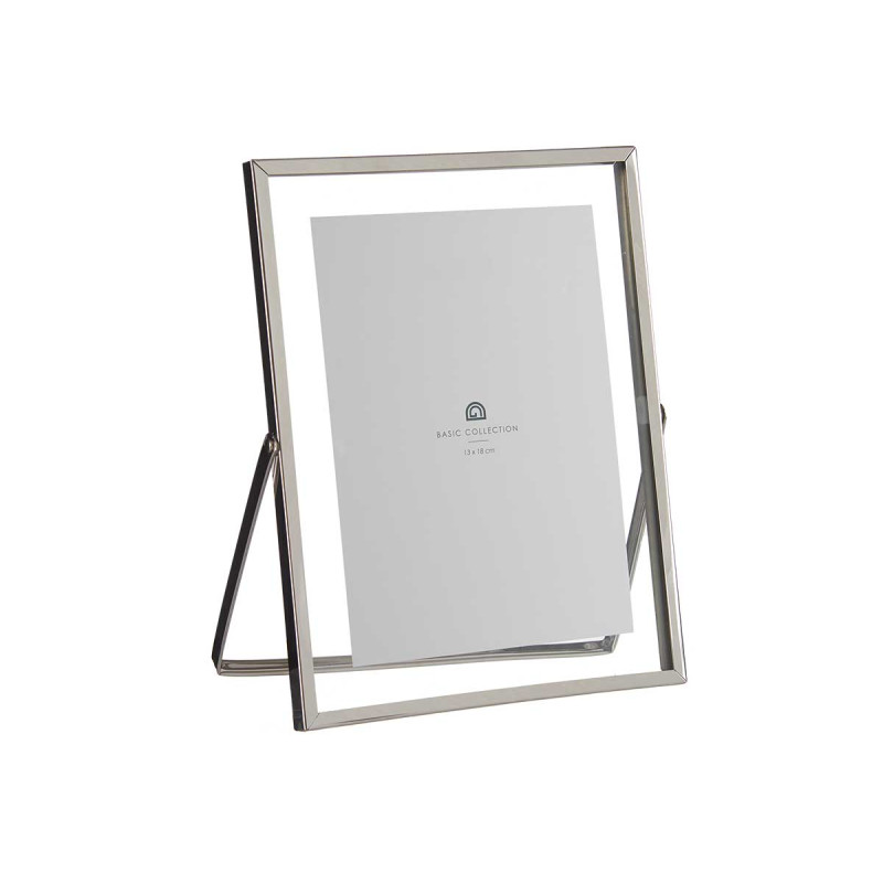 CORNICE METALLO ARGENTO 13X18CM