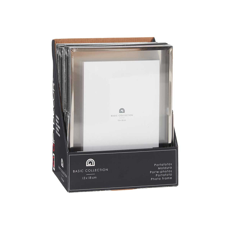 MARCO METAL PLATA 13X18CM