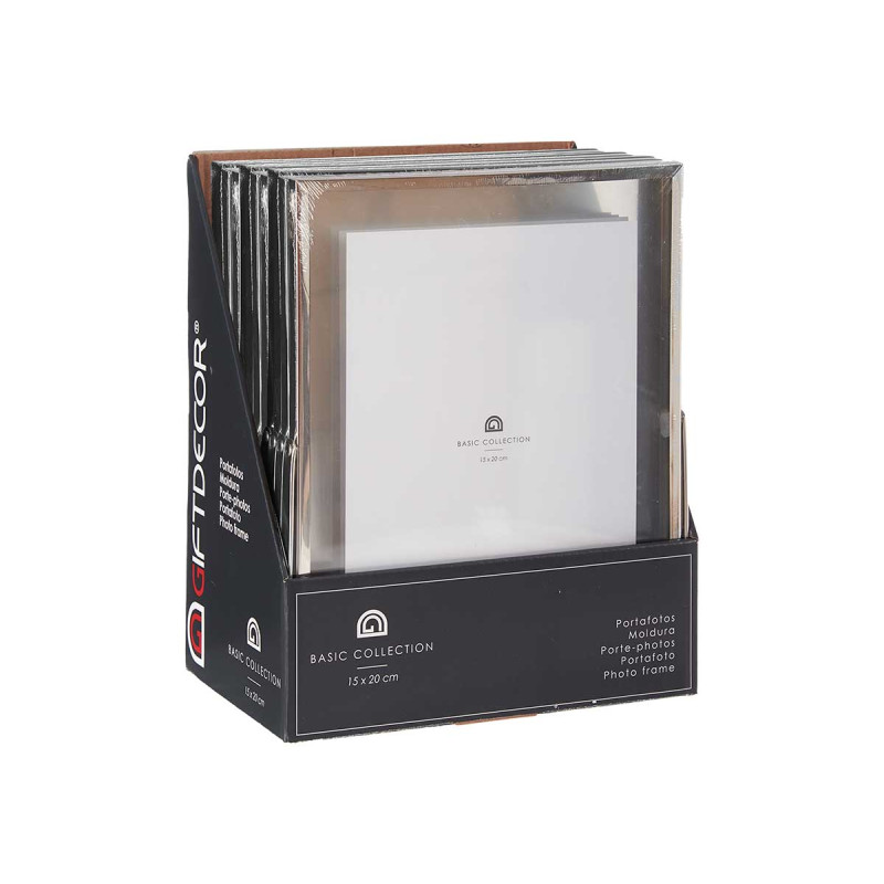 CORNICE METALLO ARGENTO 15X20CM