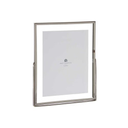 CORNICE METALLO ARGENTO 15X20CM