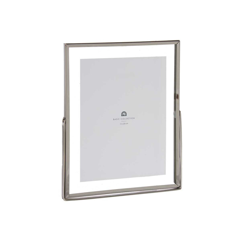 MARCO METAL PLATA 15X20CM