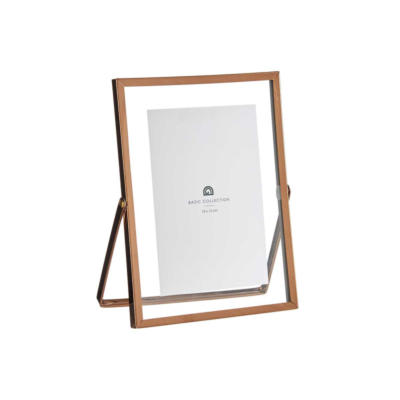 CADRE METAL CUIVRE 10X15CM 