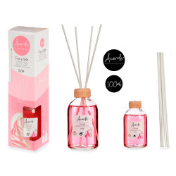 DIFUSOR 100ML COM STICKS MORANGO E NATA 