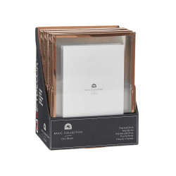 MOLDURA METAL COBRE 13X18CM 