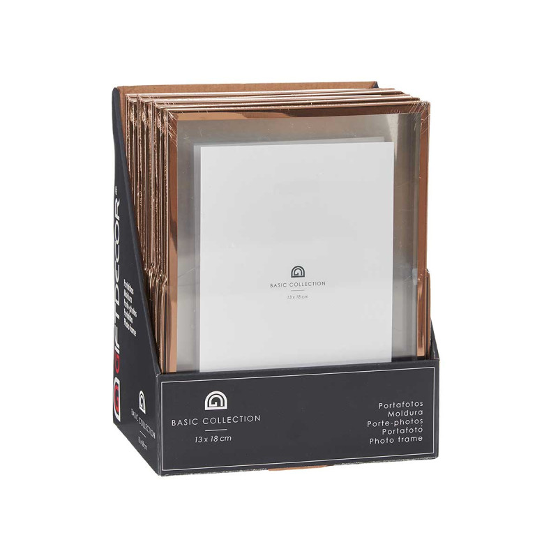 CADRE METAL CUIVRE 13X18CM 