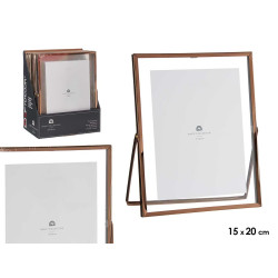 CADRE METAL CUIVRE 15X20CM 