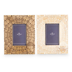 PHOTO FRAME 10 X 15 BUDDHA ASSORTED 2 COLOURS