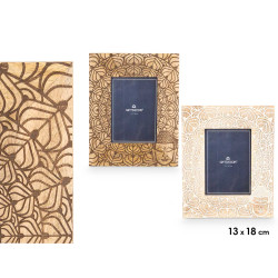 CADRE PHOTO 13 X 18 BOUDDHA ASSORT 2 COULEURS