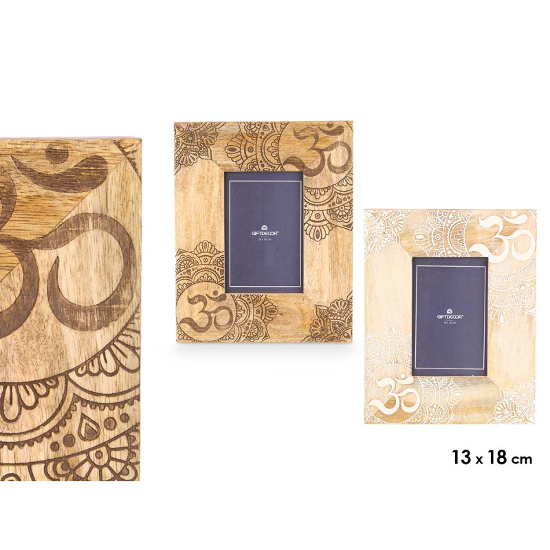 PHOTO FRAME 10 X 15 OM ASSORTED 2 COLOURS