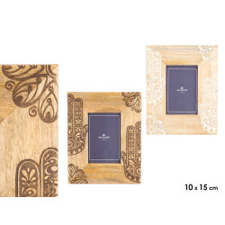 CADRE PHOTO 10 X 15 HAMSA ASSORT 2 COULEURS