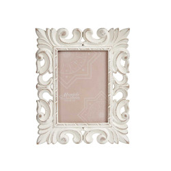 WHITE WOOD PHOTO FRAME 13X18 CM