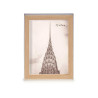 PORTAFOTO PLATA COLOR MADERA 15X20CM