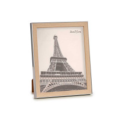 SILVER PHOTOFRAME WOODEN 20X25CM