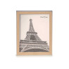 SILVER PHOTOFRAME WOODEN 20X25CM