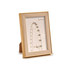 10X15CM GOLD WOOD COLOUR PHOTOFRAME 