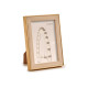 PORTAFOTO ORO COLORE LEGNO 10X15CM