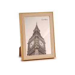 PORTEPHOTO OR COULEUR BOIS 13X18CM