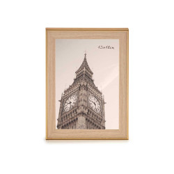 PORTEPHOTO OR COULEUR BOIS 13X18CM