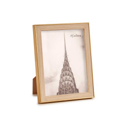 15X20CM GOLD WOOD COLOUR PHOTOFRAME 