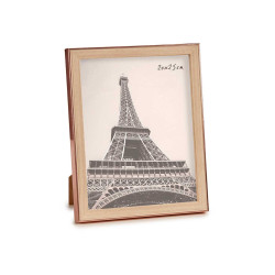 PORTEPHOTO CUIVRE COULEUR BOIS 20X25CM