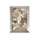 PLASTIC PHOTOFRAME SILVER MOLD 13X18CM