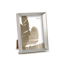 PORTEPHOTO PLASTIQUE MOULURE ARGENT 15X20CM