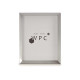 PORTAFOTO PLASTICO MOLDURA PLATA 20X25CM
