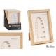 PORTEPHOTO PLASTIQUE NATUREL 10X15CM