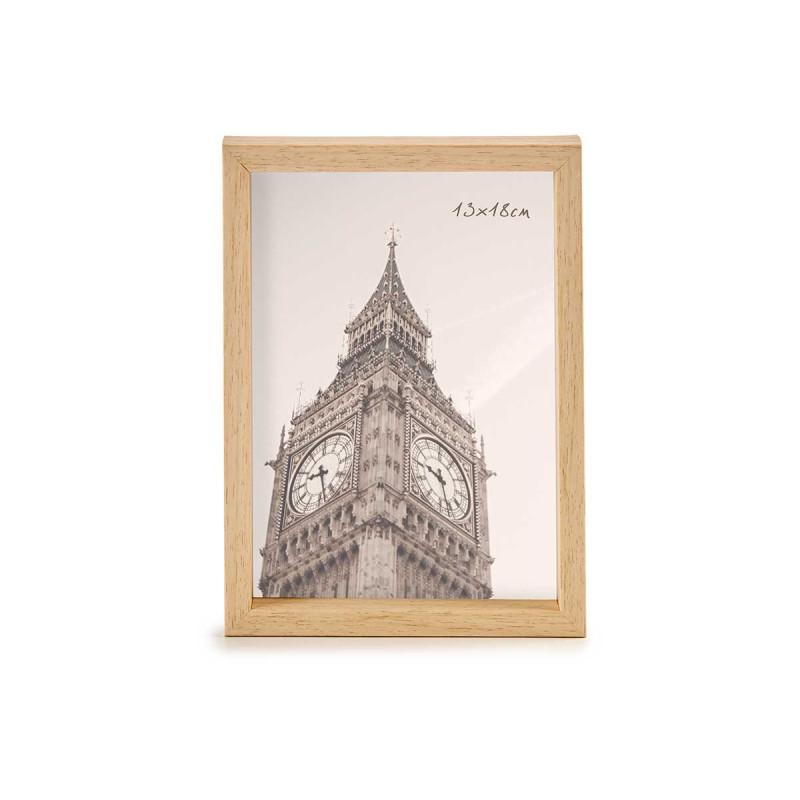 PORTAFOTO PLASTICO NATURAL 13X18CM SURT2