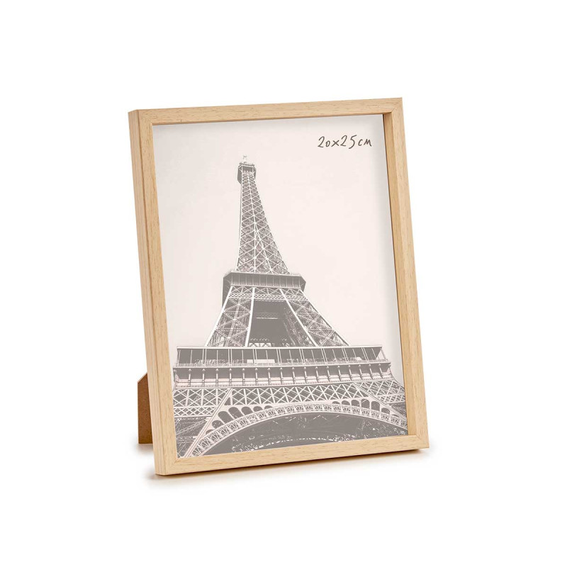 PORTAFOTO PLASTICO NATURAL 20X25CM
