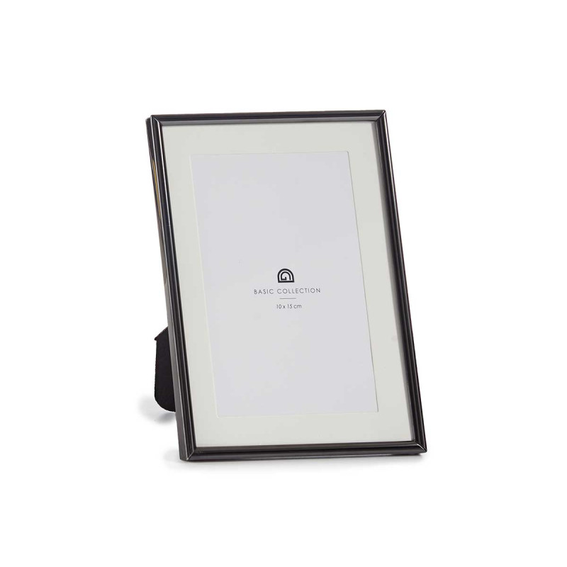 PORTEPHOTOS ACIER NOIR 10X15CM