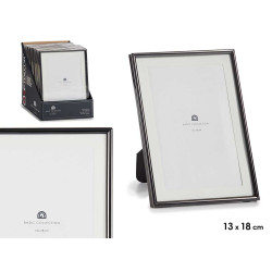 BLACK STEEL PICTURE FRAME 13X18CM