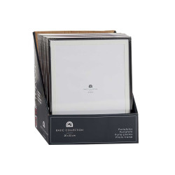 BLACK STEEL PICTURE FRAME 20X25CM
