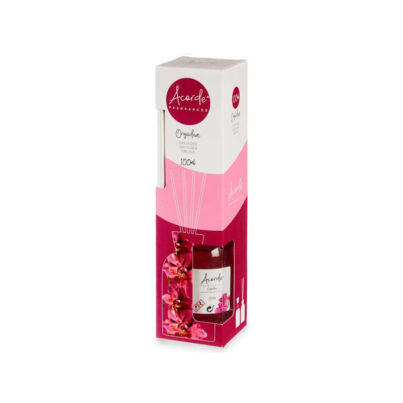 DIFUSOR 100ML COM STICKS ORQUIDEA 