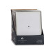 PORTAFOTOS ACERO PLATEADO 20X25CM