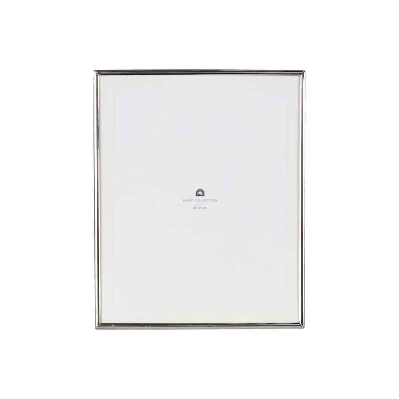 MOLDURA AÇO PRATEADA 20X25CM 
