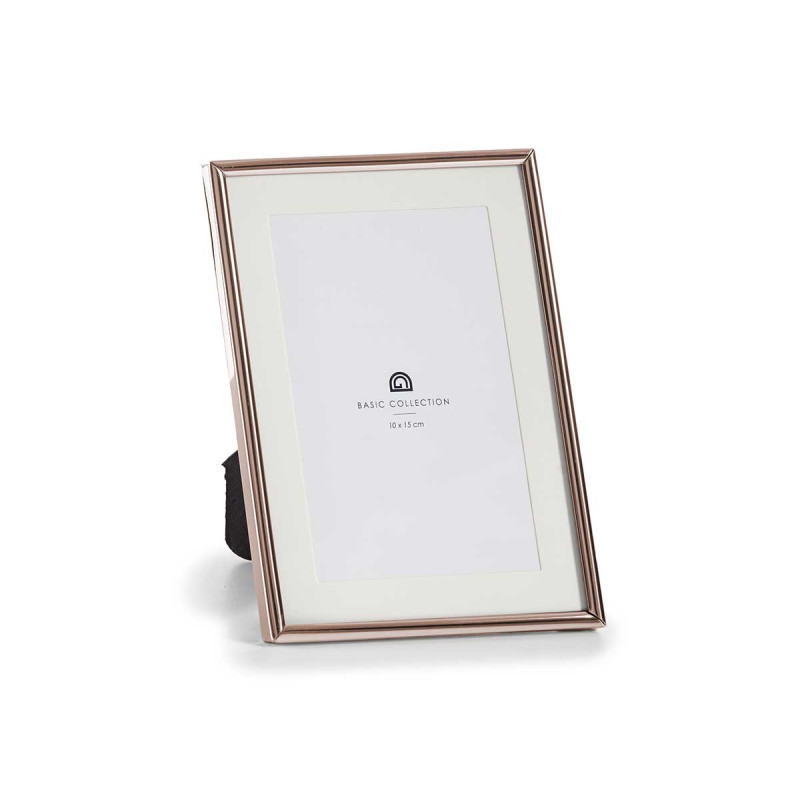 CADRE ACIER CUIVRE 10X15CM