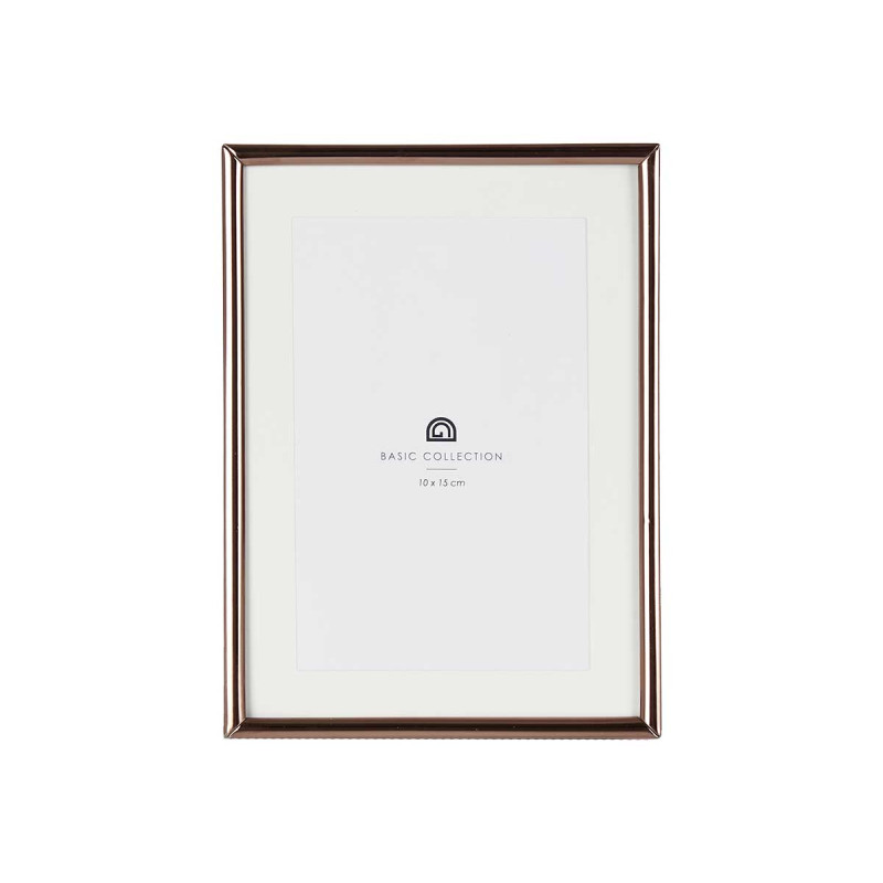 CADRE ACIER CUIVRE 10X15CM