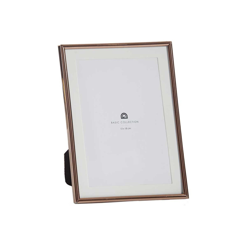 CADRE ACIER CUIVRE 13X18CM