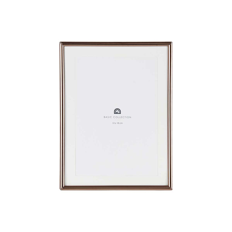 CADRE ACIER CUIVRE 13X18CM
