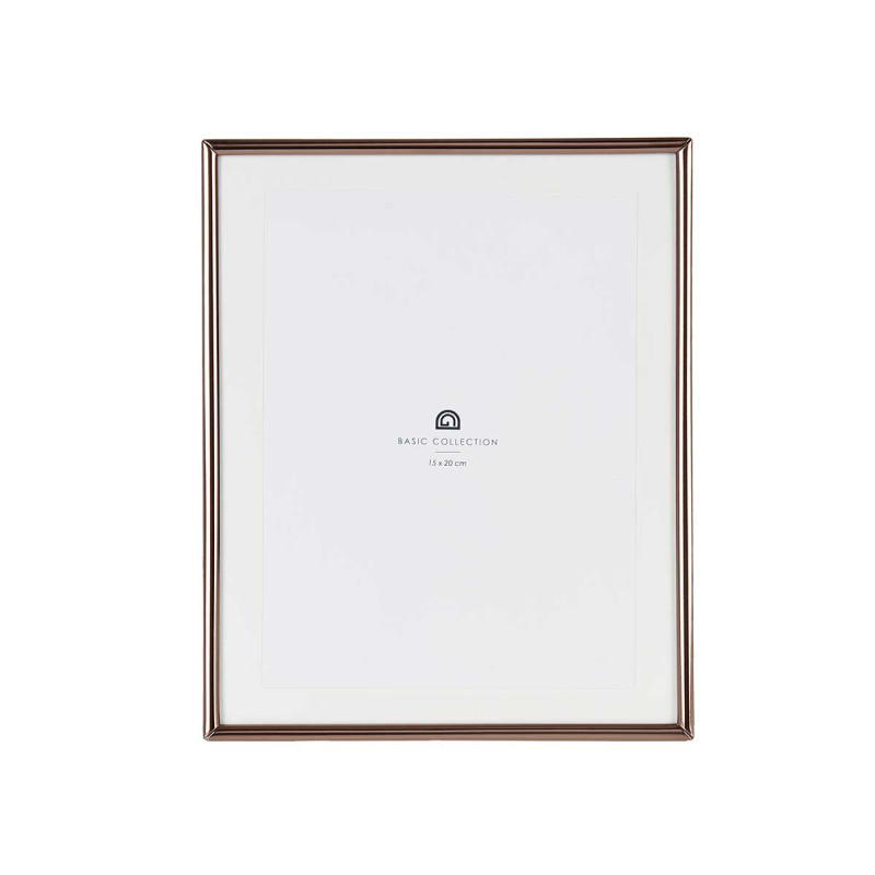 CADRE ACIER CUIVRE 15X20CM