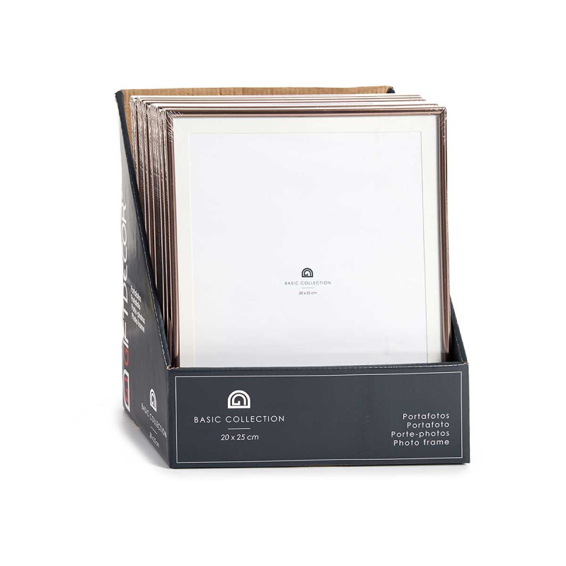 CADRE ACIER CUIVRE 20X25CM