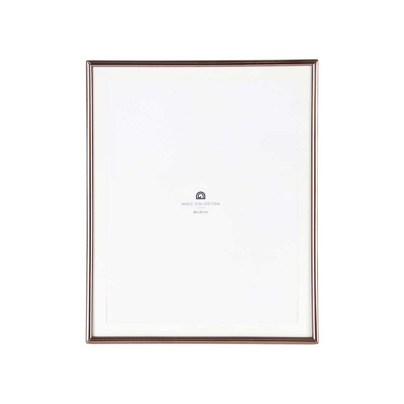 CADRE ACIER CUIVRE 20X25CM